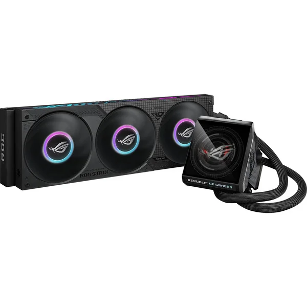 ASUS ROG STRIX LC IV 360 ARGB LCD, Wasserkühlung (schwarz)