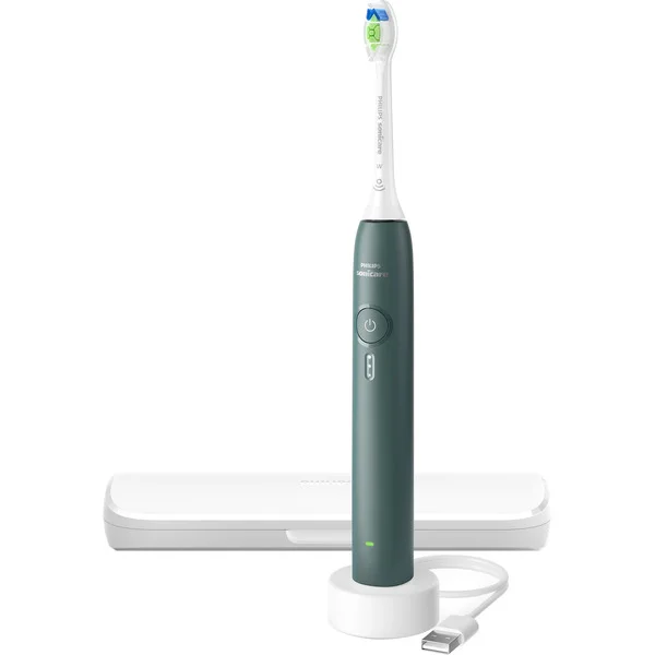 Philips Sonicare 3100 Series HX4033/26 , Elektrische Zahnbürste (grün/weiß)