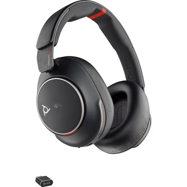 HP Poly Voyager Surround 85 UC, Headset (schwarz)