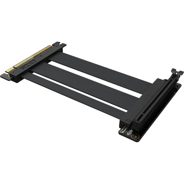 NZXT Riser Cable PCIe 4.0 x16, Verlängerungskabel (schwarz, 20cm)