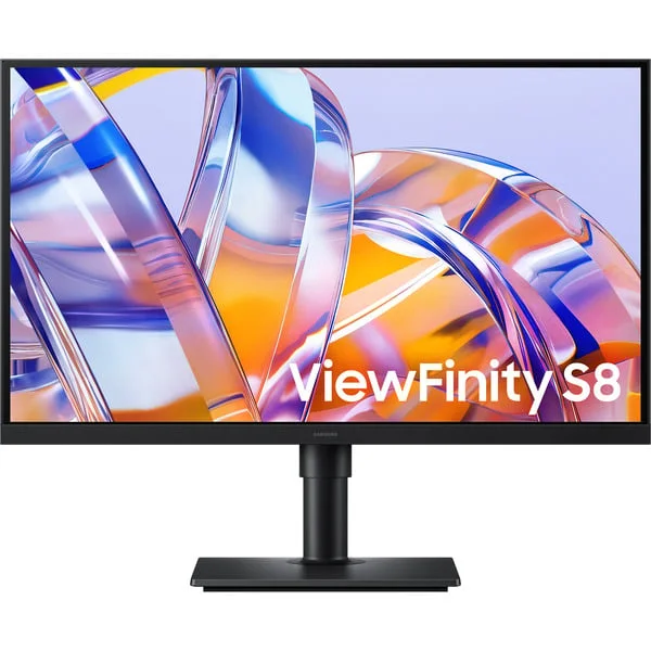 Samsung ViewFinity S27H804UAU, LED-Monitor (68 cm (27 Zoll), schwarz, UltraHD/4K, IPS, HDMI, DP, USB-Hub)