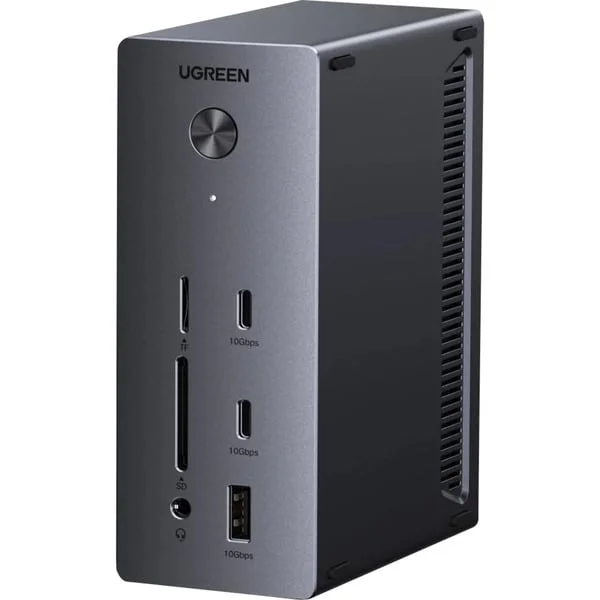 UGREEN CM843 14-in-1 USB-C Docking Station, Dockingstation (silber)