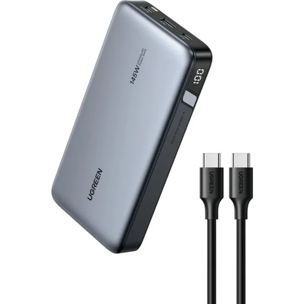 UGREEN Nexode Power Bank 25000mAh 145W, Powerbank (grau)