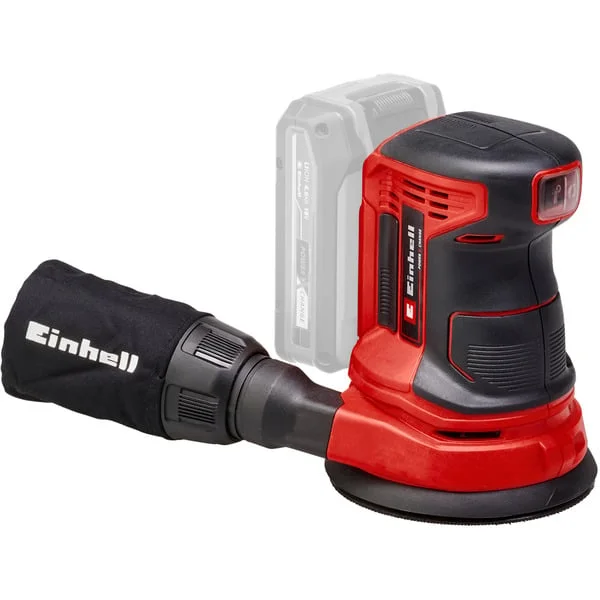 EINHELL Power X-Change Akku-Exzenterschleifer TE-RS 18 Li-Solo, 18Volt (rot/schwarz, ohne Akku und Ladegerät)