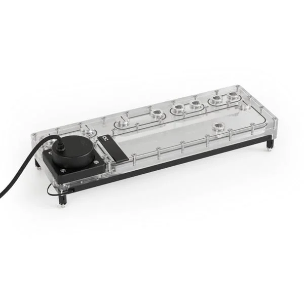 Alphacool Core Distro Plate 360 Links D5/DDC V2, Verteiler (mit D5 Apex Pumpe)