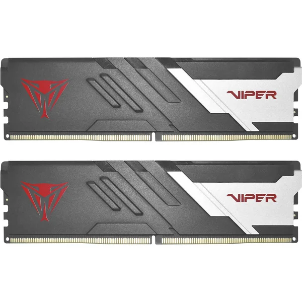 Patriot DIMM 48 GB DDR5-6000 (2x 24 GB) Dual-Kit, Arbeitsspeicher (schwarz, PVVR548G600C30K, Viper Venom RGB, INTEL XMP, AMD EXPO)