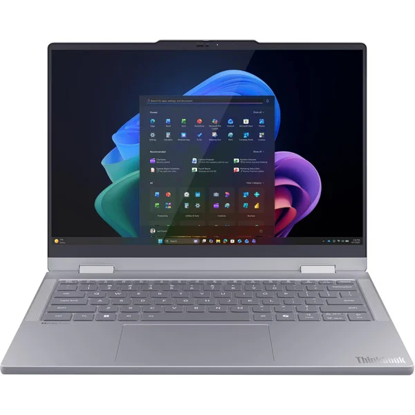 Lenovo ThinkBook 14 2-in-1 G6 (22AR0003GE), Notebook (grau, Intel® Core™ Ultra 5 325, Intel® Graphics, 32 GB DDR5, 512 GB (512 GB SSD), Windows 11 Pro)