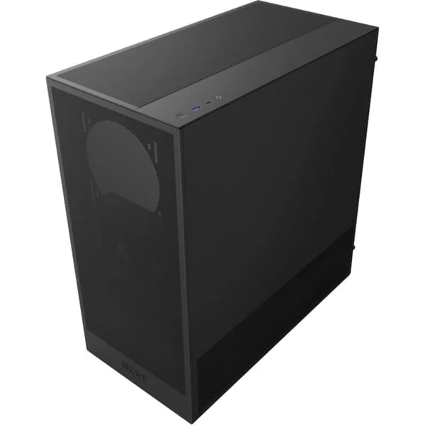 NZXT H5 Flow ( 2024 ) , Tower-Gehäuse (schwarz, Tempered Glass)