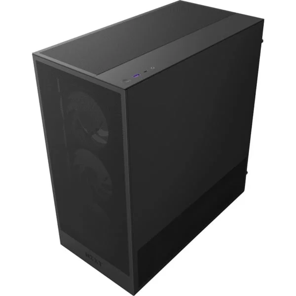 NZXT H5 Flow RGB ( 2024 ) , Tower-Gehäuse (schwarz, Tempered Glass)