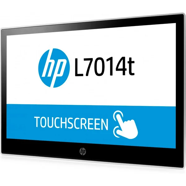 HP L7014t (ohne Standfuß) Generalüberholt, LED-Monitor (35.8 cm (14 Zoll), silber/schwarz, WXGA HD, TN, Touchscreen, DP)