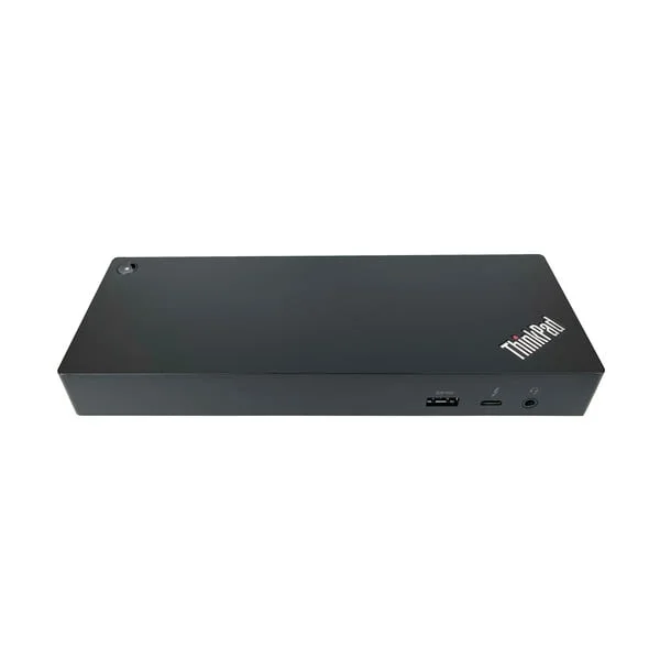 Lenovo Thunderbolt 3 Dock Gen 2 Generalüberholt, Dockingstation (schwarz, HDMI, DisplayPort, USB, Thunderbolt 3)