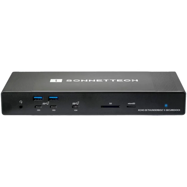 Sonnet Echo 20 Thunderbolt 5 SecureDock, Dockingstation (schwarz)