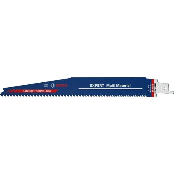 Bosch Professional EXPERT Säbelsägeblatt ‘Multi Material’ S 1156 XHM, 3 Stück (Länge 225mm)