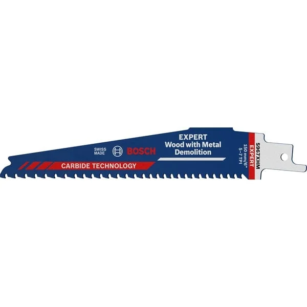 Bosch Professional EXPERT Säbelsägeblatt ‘Wood with Metal Demolition’ S 967 XHM, 10 Stück (Länge 150mm)