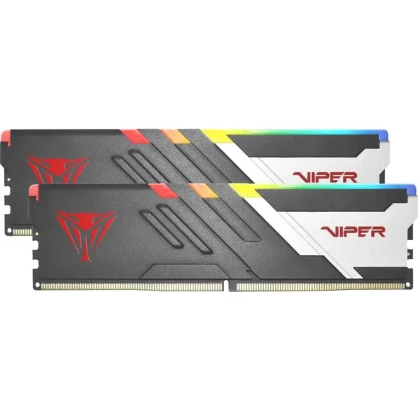 Patriot DIMM 32 GB DDR5-6600 (2x 16 GB) Dual-Kit, Arbeitsspeicher (schwarz, PVV532G660C34K, Viper Venom, INTEL XMP)
