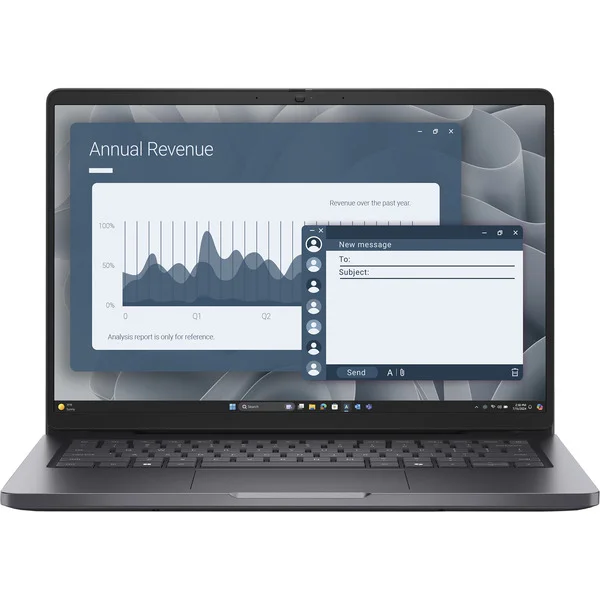 Dell Pro 14 (8JV56), Notebook (silber, AMD Ryzen AI 7 350, AMD Radeon 860M, 16 GB DDR5, 1 TB (1 TB SSD), Windows 11 Pro)