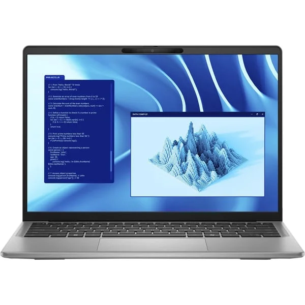 Dell Latitude 7455 (XGKC2), Notebook (grau, Qualcomm Snapdragon X Plus X1P-64-100, Adreno, 16 GB LPDDR5X, 512 GB (512 GB SSD), Windows 11 Pro)
