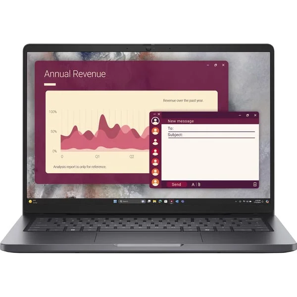 Dell Pro 14 (CHPPC), Notebook (silber, Intel® Core™ Ultra 5 225U, Intel® Graphics, 16 GB DDR5, 512 GB (512 GB SSD), Windows 11 Pro)