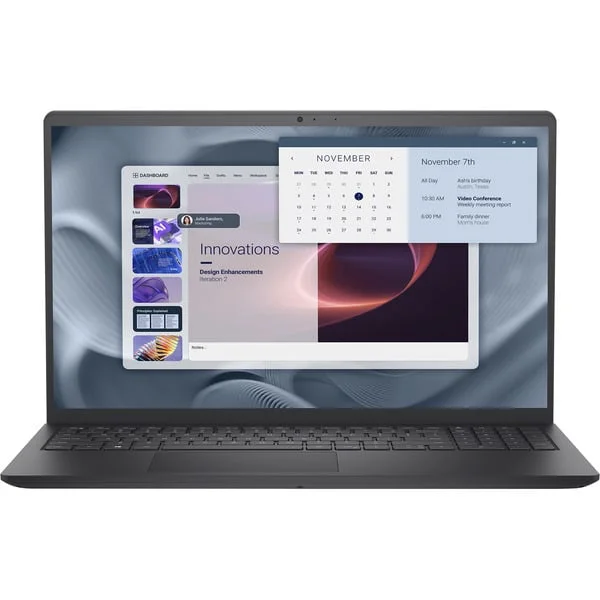 Dell Pro 15 Essential (PVYN6), Notebook (schwarz, Intel® Core™ i7-1355U, Intel® UHD Graphics, 16 GB DDR5, 1 TB (1 TB SSD), Windows 11 Pro)
