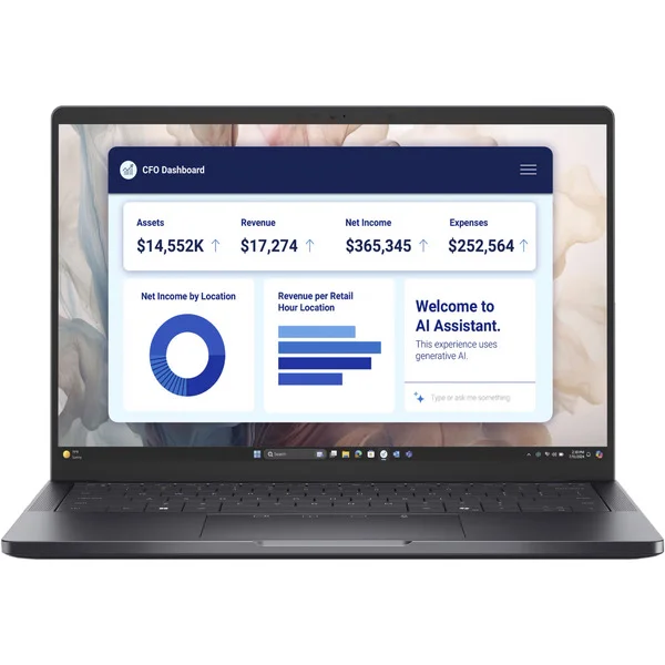 Dell Pro 14 Premium (G5Y7J), Notebook (grau, Intel® Core™ Ultra 7 268V, Intel® Arc™ 140V, 32 GB LPDDR5X, 512 GB (512 GB SSD), Windows 11 Pro)
