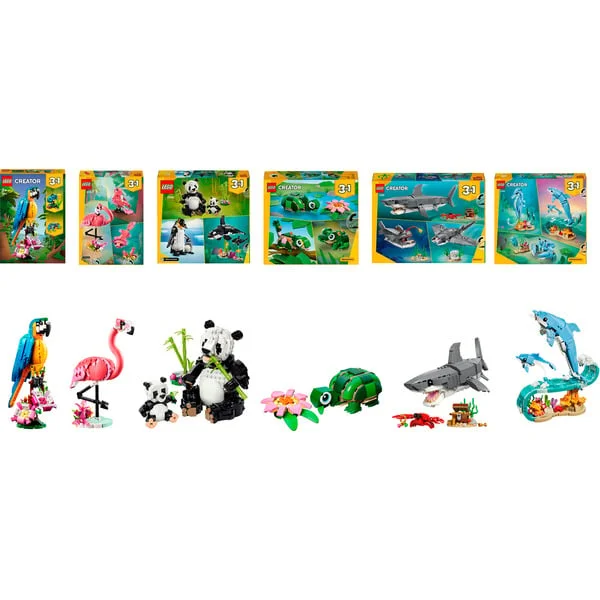 LEGO Creator Wilde Tiere-Bundle, Konstruktionsspielzeug