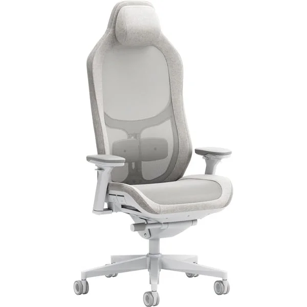 Fractal Design Refine 2 Mesh Light, Gaming-Stuhl (hellgrau/weiß)