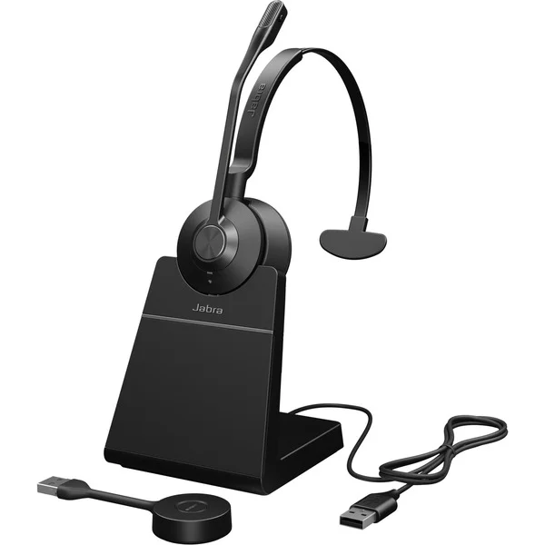 Jabra Engage 55 SE - USB-A UC Mono, Headset (schwarz, Mono, USB-A, UC, mit Ladestation)