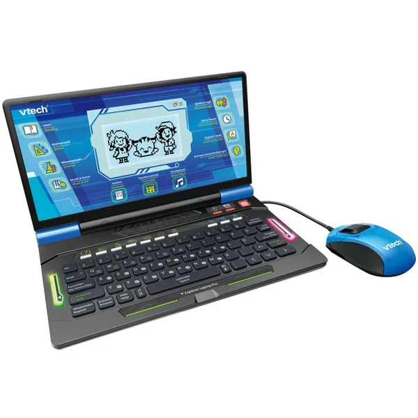 VTech Explorer Laptop Pro, Lerncomputer (schwarz)
