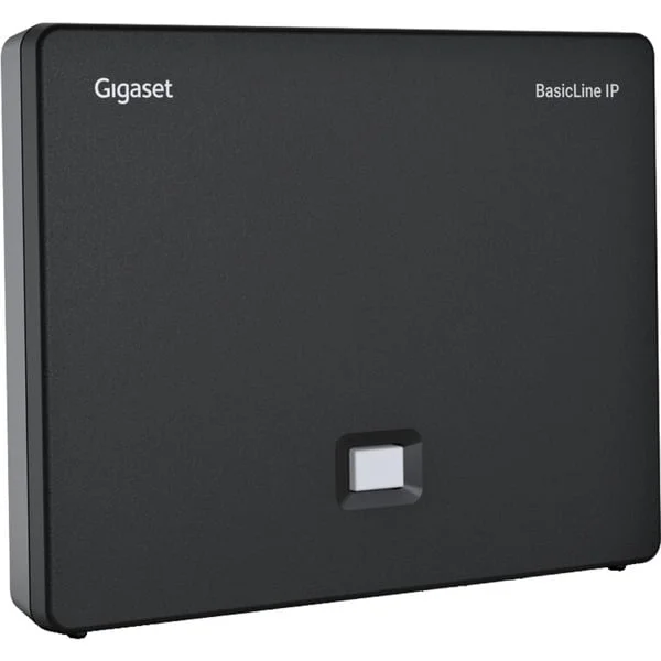 Gigaset BasicLine IP black, ohne USB-C Netzteil, Telefonanlage (schwarz)