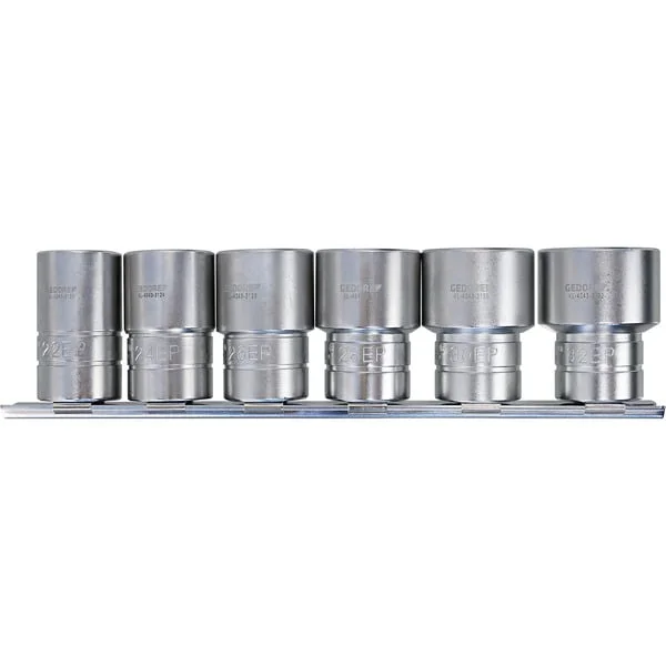 GEDORE Steckschlüsseleinsatz-Set,1/2", EP Sechsrund-Plus, 6-teilig ((KL-4043-300))