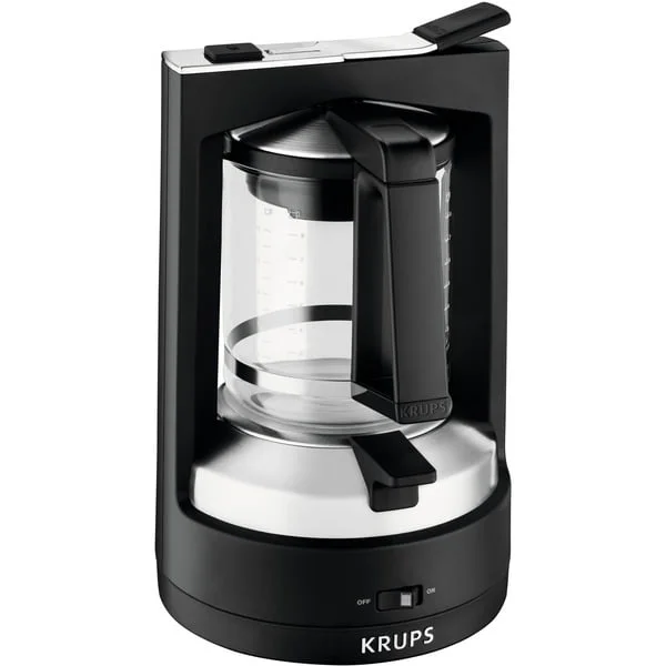 Krups T8.2 KM 4689, Filtermaschine (schwarz/silber)