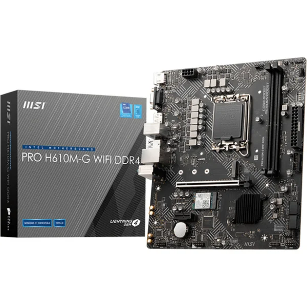 MSI PRO H610M-G WIFI DDR4, Mainboard