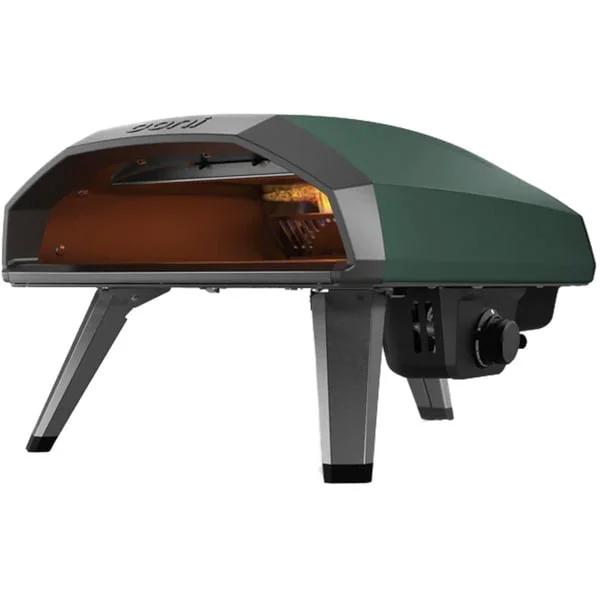 Ooni Koda 2 , Pizzaofen (dunkelgrün/grau, für Pizzen bis ca. Ø 35cm)