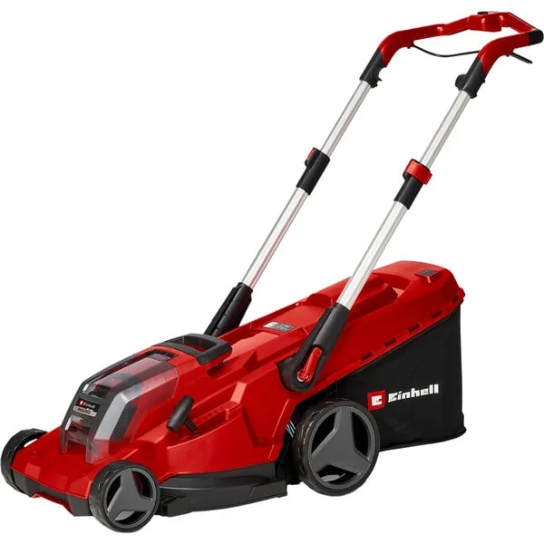 EINHELL Professional Akku-Rasenmäher RASARRO 36/42, 36Volt (2x18V) (rot/schwarz, 2x Li-Ionen Akku 5,2Ah)