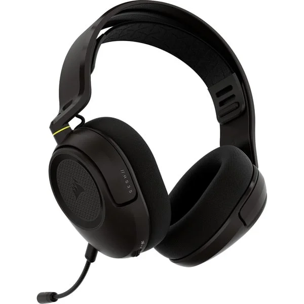 Corsair HS35 v3 Wireless, Gaming-Headset (carbon, 2,4 GHz, Bluetooth und kabelgebunden)