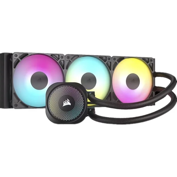 Corsair NAUTILUS 360 RS ARGB Generalüberholt, Wasserkühlung (schwarz)