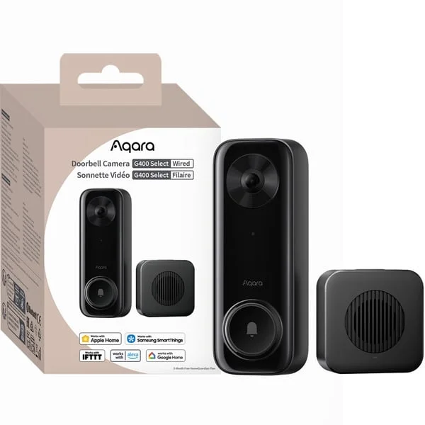 Xiaomi Doorbell Camera G400 Select (kabelgebunden), Türklingel (schwarz)