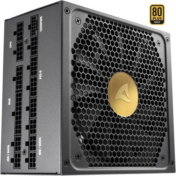 Sharkoon REBEL P30 Gold 1300W ATX3.0, PC-Netzteil (schwarz, 1x 12VHPWR, 8x PCIe, Kabel-Management, 1300 Watt)