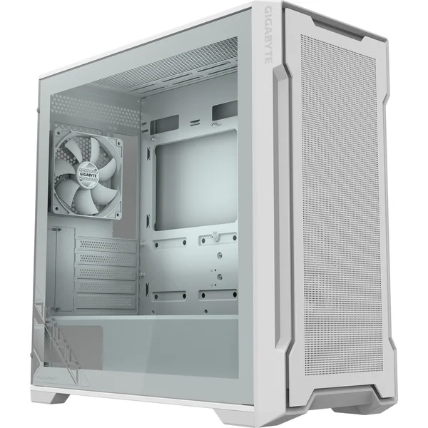 GIGABYTE C102 GIass Ice , Tower-Gehäuse (weiß, Tempered Glass)
