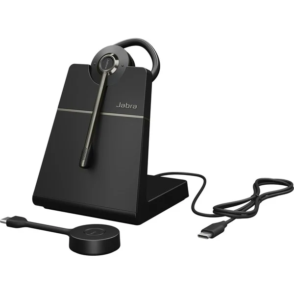 Jabra Engage 55 SE - USB-C UC Convertible, Headset (schwarz, Mono, USB-C, UC, mit Ladestation)