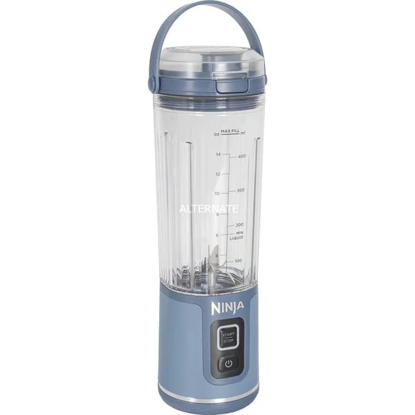 Ninja Blast kabelloser Standmixer BC151EUNV (blau/schwarz, USB-C aufladbar, 530ml Becher)