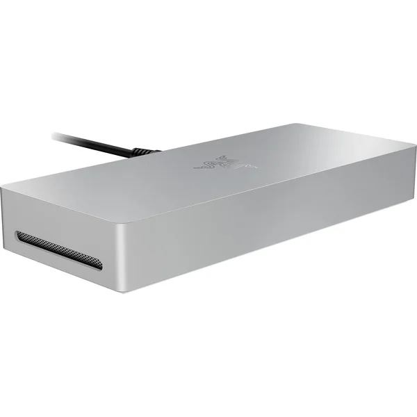 Razer Thunderbolt 5 Dock - Mercury, Dockingstation (grau, Thunderbolt 5, USB, Gigabit LAN)