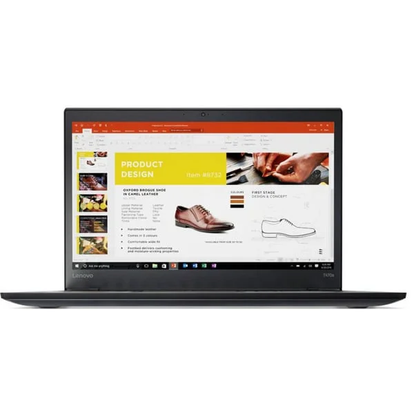 Lenovo ThinkPad T470s Generalüberholt, Notebook (schwarz, Intel® Core™ i7-7600U, Intel® HD Graphics 620, 16 GB DDR4, 256 GB (256 GB SSD), Linux Mint)