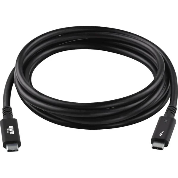 OWC Thunderbolt 5 / USB-C Kabel (schwarz, 200cm)