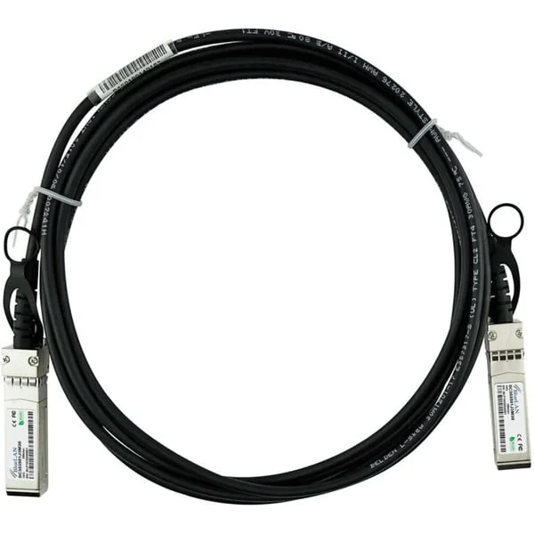 BlueOptics BlueLAN Direct Attach Kabel kompatibel zu Allied Telesis AT-SP10TW3 (schwarz, 3 Meter)