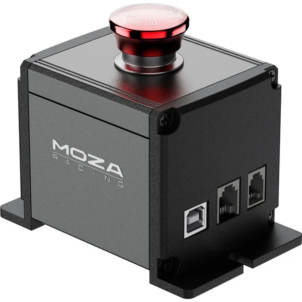 MOZA E-Stop Switch, Schalter (schwarz/rot)
