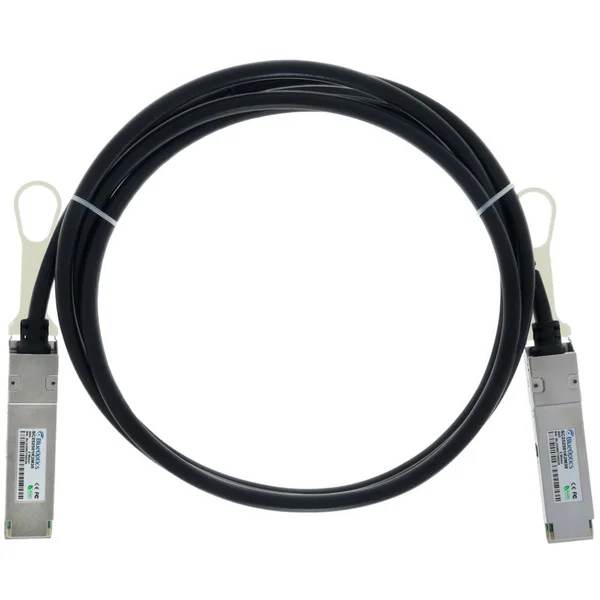 BlueOptics BlueLAN Direct Attach Kabel kompatibel zu Dell Networking QSFPMM2M QSFP (schwarz, 2 Meter)