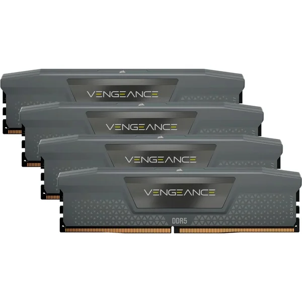 Corsair DIMM 128 GB DDR5-5600 (4x 32 GB) Quad-Kit, Arbeitsspeicher (schwarz, CMK128GX5M4B5600C40, Vengeance, INTEL XMP)