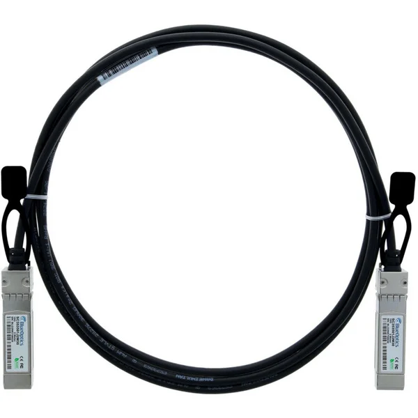 BlueOptics BlueLAN Direct Attach Kabel kompatibel zu Meraki MA-CBL-TA-2M (schwarz, 2 Meter)