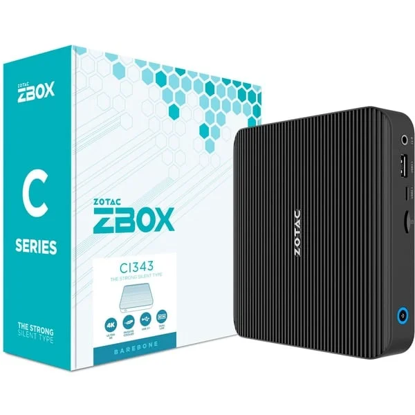 ZOTAC ZBOX edge CI343, Barebone (schwarz, ohne Betriebssystem)